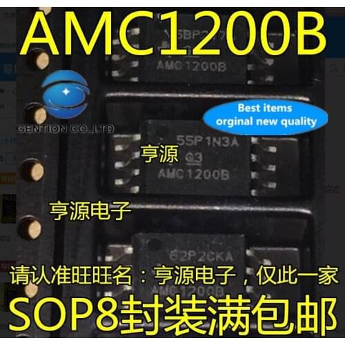 5PCS AMC1200BDWVR AMC1200B SOP8 isolation amplifier in stock 100% new and original