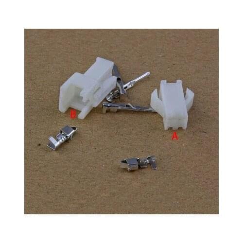 50 Sets/lot, (2+3+4+5+6Pin) each Model 10 sets JST 2.5mm SM series Multipole Connector plug, With ternimal male and female