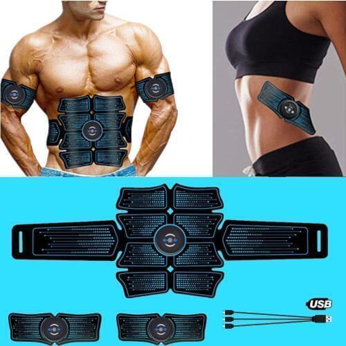 ABS Abdominal Muscle Stimulator Home Gym Total Fitness Equipment Training Gear Muscles Press Simulator Muscle Training Apparatus