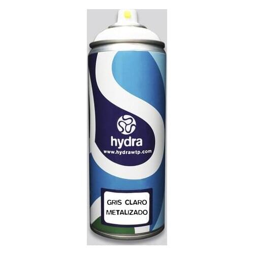 Spray Paint Bottle 400ml Spray for hydroprinting light gray metallic