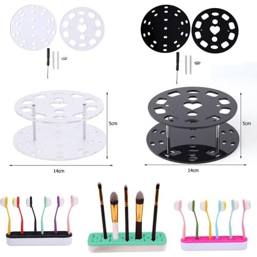 Brush Holder Bracket Shelf Organizer for Quick Drying Rack Crafting Ink Art Blending Brush Multifunction Stand 2021