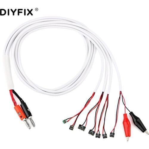 Phone Current Test Cable for iPhone X 8 8P 7 7 P 6 6S 6S Plus 5s 5 5c for Samsung Failure Detect Repair Tool with Alligator Clip