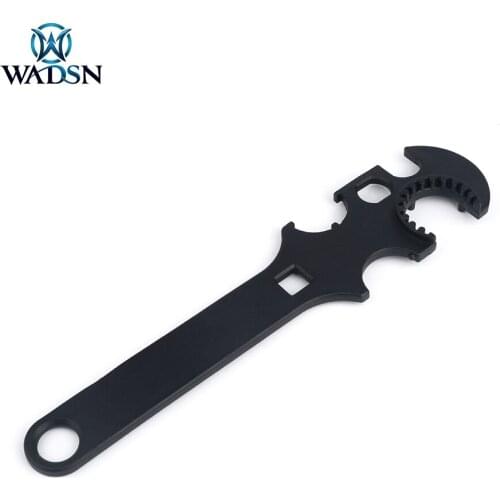 WADSN Tactical M16 M4 AR15 Wrench Tool Steel for Delta Ring Butt Stock Tube Hunting Gun Torque Wrench Accessories