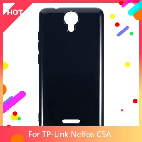 Neffos C5A Case Matte Soft Silicone TPU Back Cover For TP-Link Neffos C5A Phone Case Slim shockproof