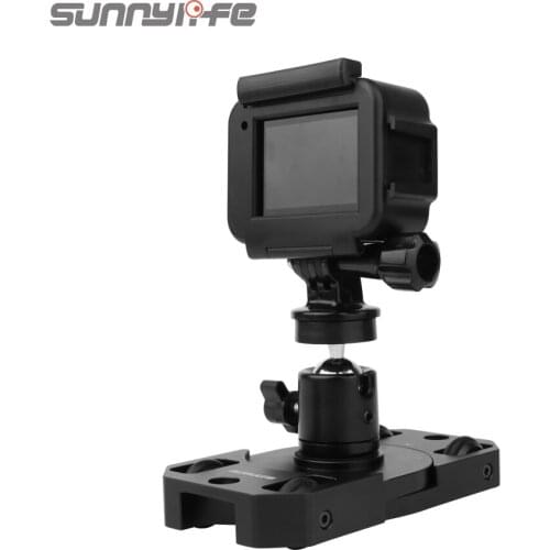 Sunnylife Trackless Stabilizer Metal Camera Dolly For Gopro/OSMO Action/Insta360 One R/OSMO Pocket/Fimi Palm Sports Camera Etc