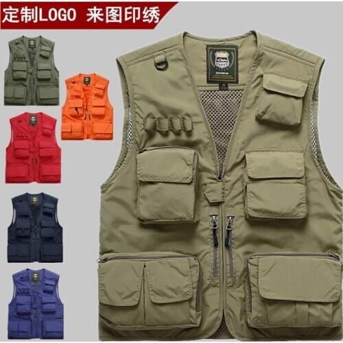 New Outdoor Multi-Function Novelties Daiwa Clothing Man Jacket Fly Fishing Vest Men Camping Breathable Mesh Fishing Waistcoat