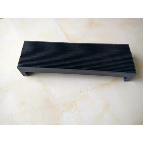 HG20 bellows protectionfor the rail, width350mm x Height90mm x Lmax 380mm