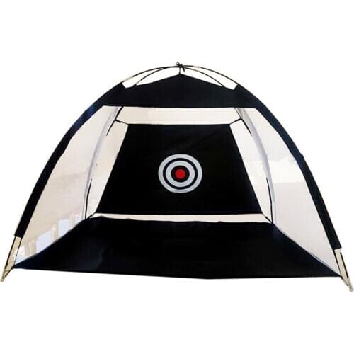 Indoor Outdoor Foldable Golf Practice Net Golf Hitting Cage Garden Grassland Practice Tent 1m/2m/3m Golf Training Home sports