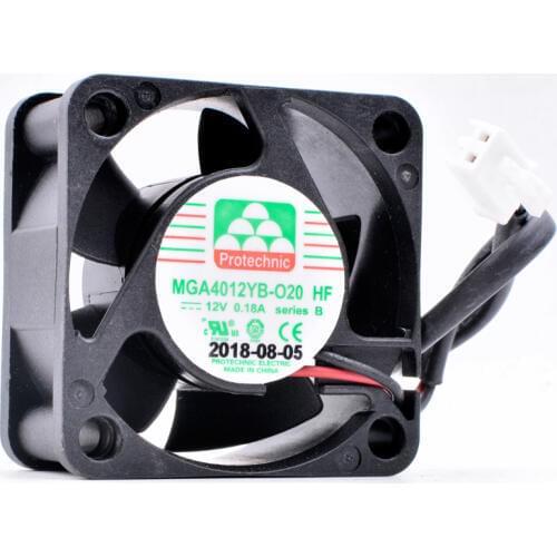 Brand new original MGA4012YB-O20 4cm 4020 40x40x20mm DC12V 0.18A North and South Bridge Inverter Cooling Fan
