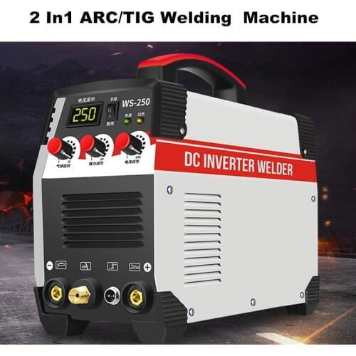 2In1 ARC/TIG IGBT Inverter Arc Electric Welding Machine 220V 250A MMA Welders for Welding Working Electric Working Power Tools