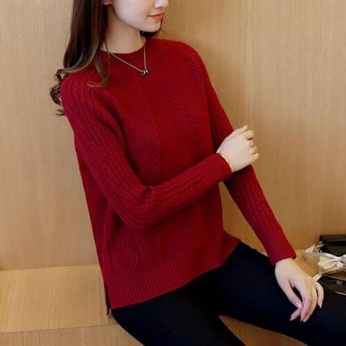 Sueter Feminino Autumn Winter Harajuku Women Sweater women Pullovers Casual Irregular Split Hem Korean Knitwear Plus size Jumper