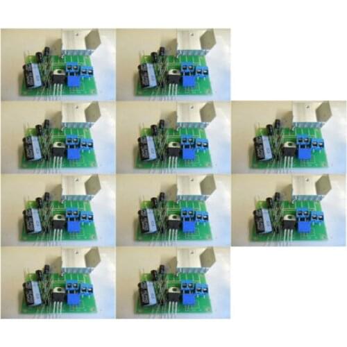10pcs DIY KIT LM317 Adjustable Power Supply Board With Rectified AC DC Input
