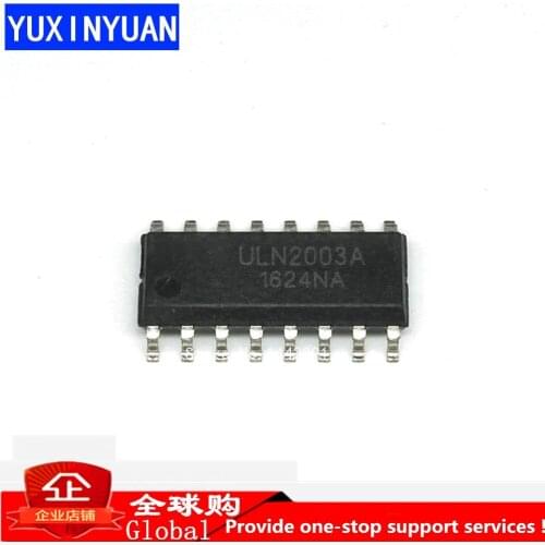 10PCS/lot ULN2003 ULN2003A ULN2003ADR ULN2003AG SOP16 new 100% good patch 16 feet