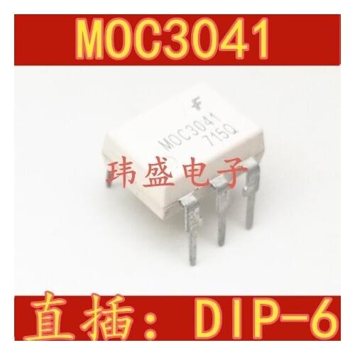 10pcs MOC3041 MOC3041M