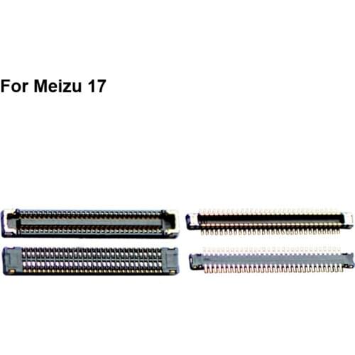 2pcs Dock Connector Micro USB Charging Port FPC connector For Meizu 17 logic on motherboard mainboard For Meizu17