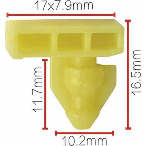 20pcs Exterior-Wheel Fastener Screws Fender Flare Molding Clips for Nissan 76847-JG00A