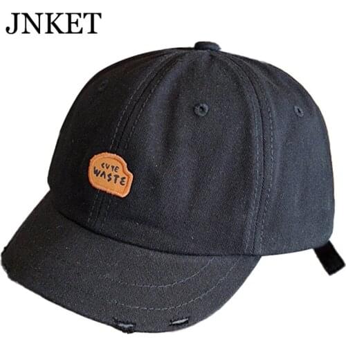 JNKET New Fashion Unisex Short Visor Baseball Cap Hip Hop Caps Outdoor Sunhat Snapbacks Hats Letter Cap Gorras Casquette