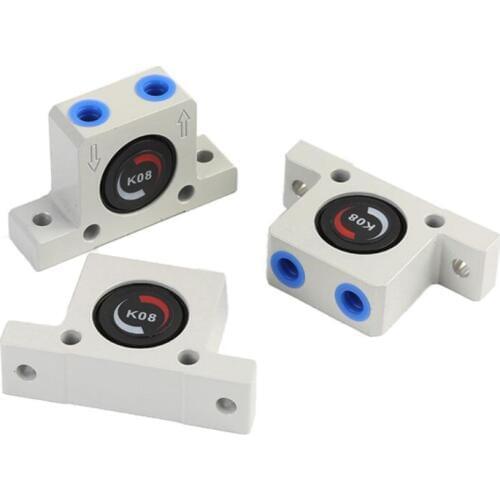 K8 Pneumatic Gear Vibrator Industrial Pneumatic Turbine Vibrators for Food Ingredient Bins Pharmaceutical