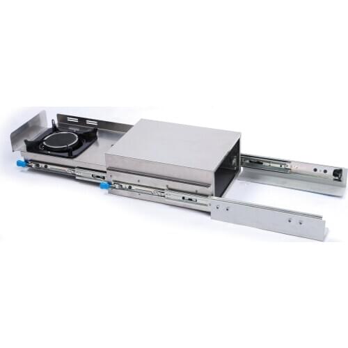 Boat Caravan RV Camper Stainless Steel Mini 1 Burner Pull Type Gas Stove 440*345*150mm GR-C003