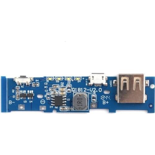 5V 2.1A Power Bank Charger Module Power Bank Circuit Board PCB Step Up Boost Power Bank Module DIY 18650 Battery for Xiaomi
