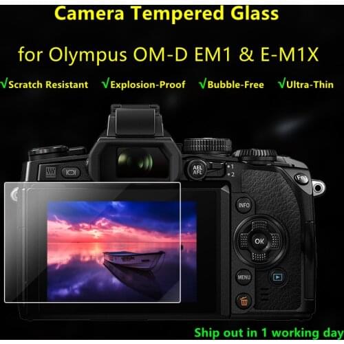 OMD EM1X Camera Protective Film Glass for Olympus OM-D E-M1X E-M1 Camera 9H Hardness Tempered Glass Ultra Thin Screen Protector