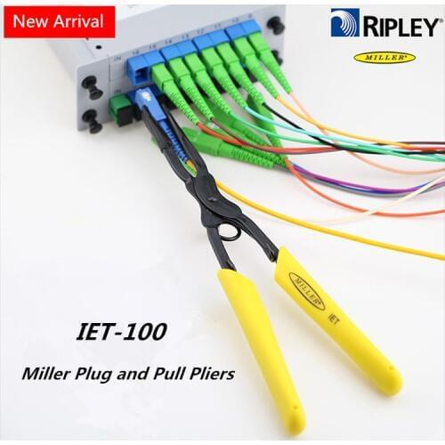 Original imported Miller IET-100 Fiber optic connector plug and clamp pull tool IET Pilers Fiber optic room tools new arrival