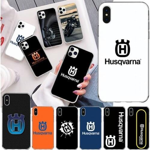 Sewing Machine Brand Husqvarna Phone Case For iphone 12 11 Pro Max Mini XS Max 8 7 6 6S Plus X 5S SE 2020 XR Silicone Soft Cover