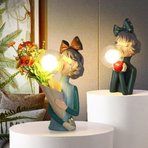 Nordic Table Lamp Modern Designer Ceramics Led Table Lamp For Childern Bedroom Living Room Bar Study Bedside Decor Table Lamp