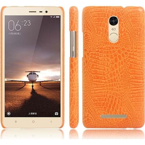 SUBIN New Luxury Crocodile Skin PU Leather Case For Xiaomi redmi note3 5.5" Back Cover Phone Protective Cases for mi redmi note3