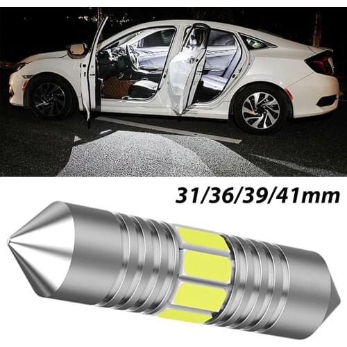 Super Bright LED Bulb Car Dome Lamp Reading Lamp Light Bulb Auto Interior Dome Car Accessories LED Car License Number Plate