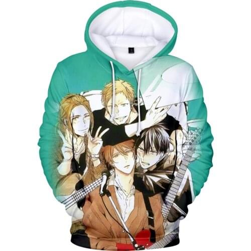GIVEN Manga Cool 3D Hoodies Sweatshirt Winter Cartoon Stylish New Pullovers Adult Kids Long Sleeve Hoodies Harajuku Tops Mens