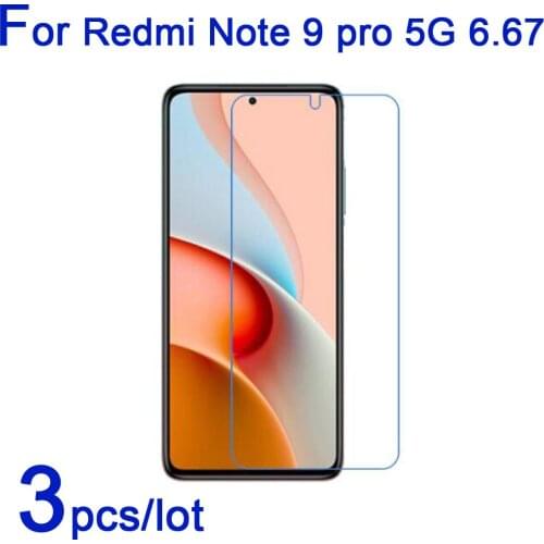 YANLUANY Screen Protectors For Xiaomi Redmi Note 9 Pro 5G