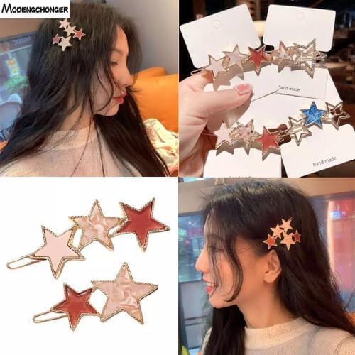 Hot Sell Fashion Women Hair Clip Geometry Alloy Rhineston Headwear Girls Hairpins Barrette Bangs Clip Hairgrips Hair Accessories