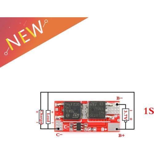 10A BMS 1S 4.2V PCB PCM BMS Charger Charging Module 18650 Li-ion Lipo 1S BMS Lithium Battery Protection Circuit Board