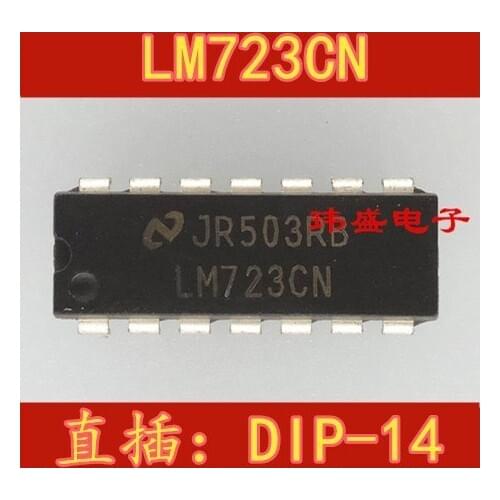 10pcs LM723 LM723CN DIP14