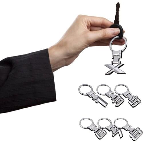 7 Types Car Key Chain High Quality Key Ring Adult Zinc Alloy Emblem Keyring Car Styling For BMW Car Interior