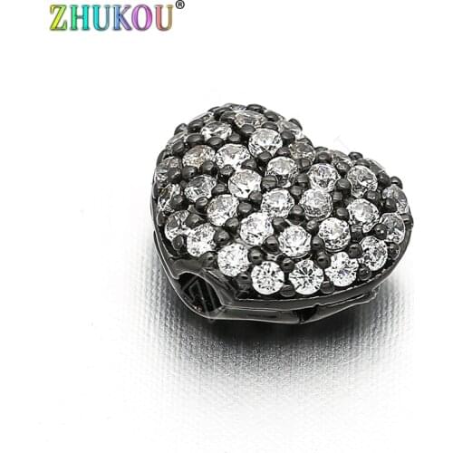 9*7mm Handmade Hollow Heat Shape Spacer Beads DIY Jewelry Findings Accessories, Model: VZ104