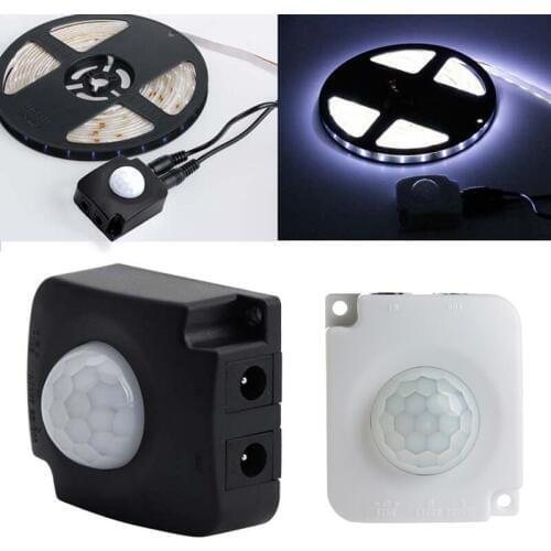 Automatic Infrared Sensor Switch PIR Body Motion Detector DC 12 V 24 V 10A