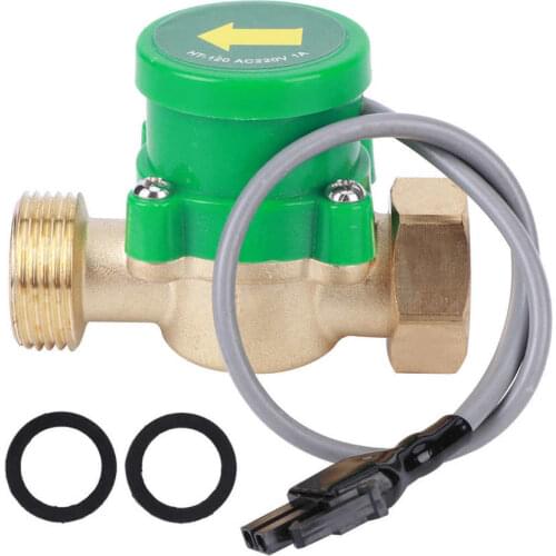 AC 220V 60W G3/4Inch Water Pump Flow Sensor Pipeline Switch Electronic Pressure Automatic Control Faucet Pump Controller Valve
