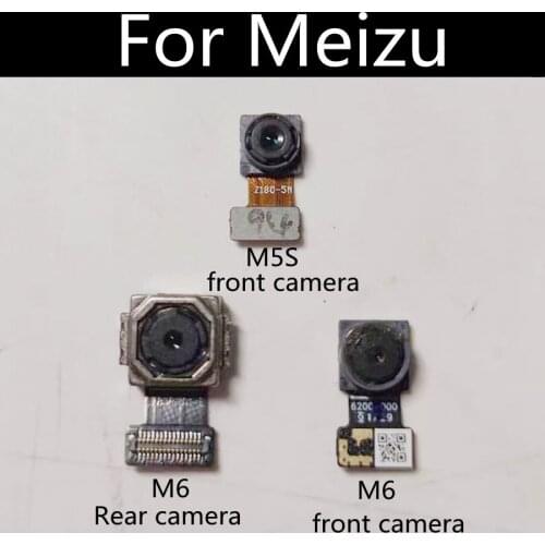 FOR MEIZU M5S M6 Small Facing Front Camera Big Main Rear Back Camera Flex Cable