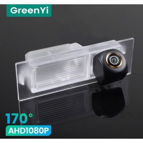 GreenYi 1080P HD 170° Car Rear View Camera For For Jeep Renegade BU Fiat Tipo Egea 2015-2019 Reverse Reversing 4 pin Vehicle AHD
