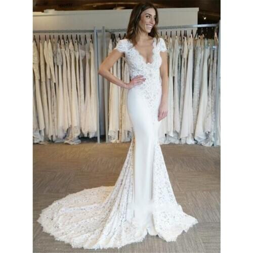 Lace Wedding Dresses JIERUIZE China