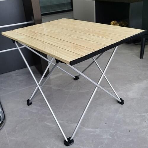 Ultralight Aluminum Table Compact Camp Table, Portable Folding Camping Tablewith Carry Bag for Outdoor,Picnic