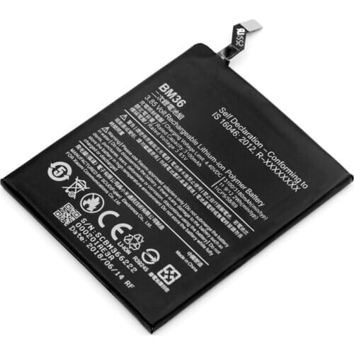 New Good Quality AAA BM36 Battery For Xiaomi 5S Mi5S Mi 5S BM36 3180mAh Mobile Phone Replacement Polymer Batteries High capacity