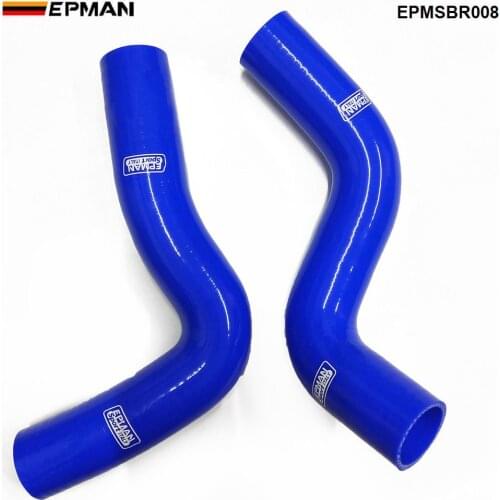 Silicone Intercooler Turbo Radiator Hose Kit For Subaru Forester SF 97-02 (2pcs) EPMSBR008