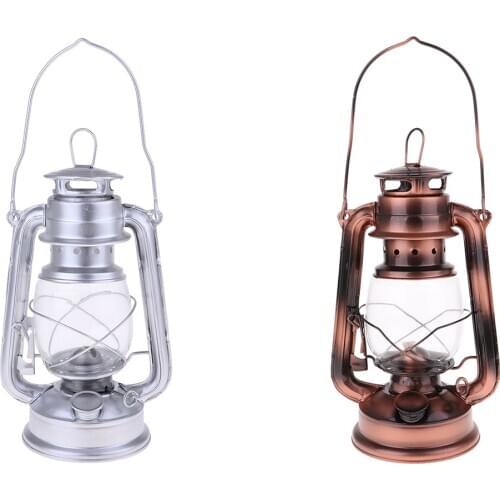 Vintage LED Kerosene Lantern Lamp Battery-Operated Light,No need to fuel it with kerosene