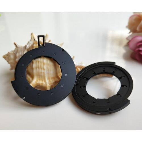 100pcs 1.8-22MM Adjustable Zoom Iris Diaphragm Aperture Condenser Adapter with 11pcs Blades for Digital Camera Microscope