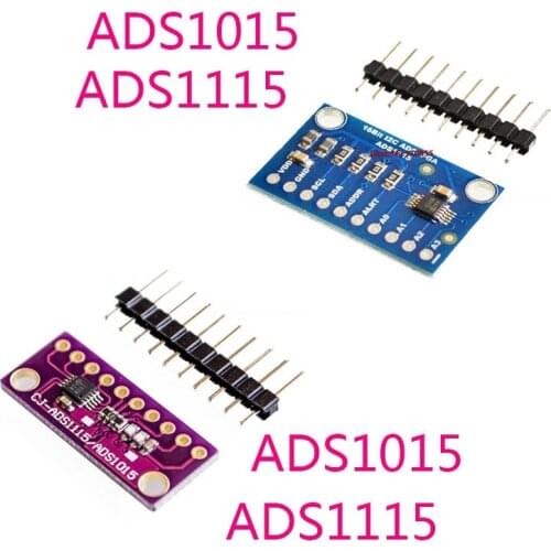 【SIMPLE ROBOT】16 Bit I2C ADS1115 ADS1015 Module ADC 4 channel with Pro Gain Amplifier RPi