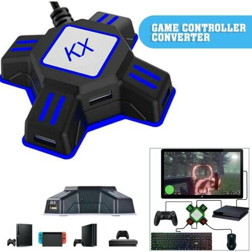 1 Pcs Keyboard Mouse Type-C USB Adapter for Switch/Xbox/PS4/PS3 Gamepad Controller Converter Accessories Portable Adapter