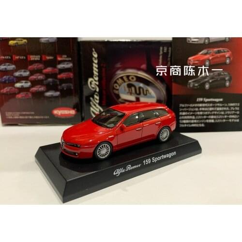 KYOSHO CARS 1:64 Alfa Romeo 159 Sportwagon Collection Die-cast Alloy Car Model